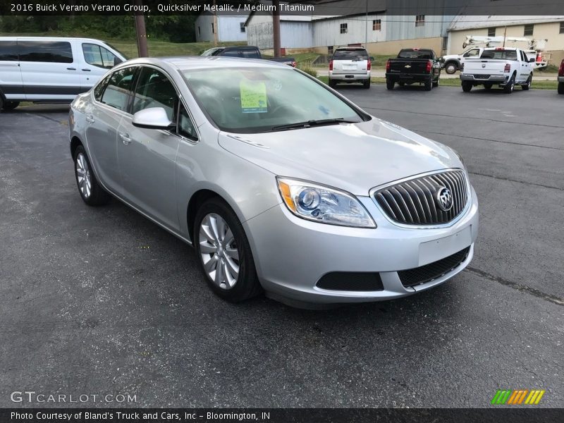 Quicksilver Metallic / Medium Titanium 2016 Buick Verano Verano Group