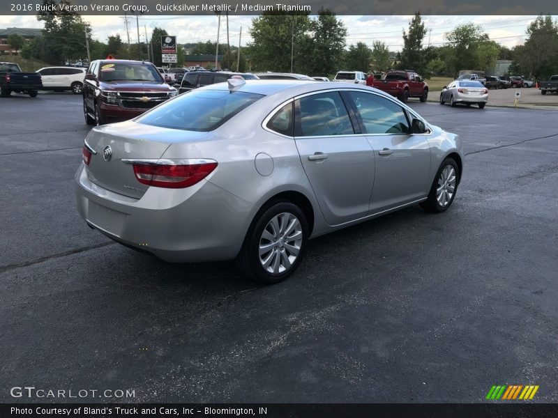 Quicksilver Metallic / Medium Titanium 2016 Buick Verano Verano Group