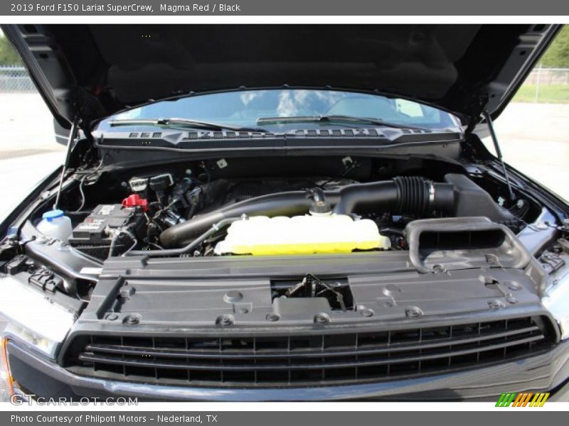 Magma Red / Black 2019 Ford F150 Lariat SuperCrew