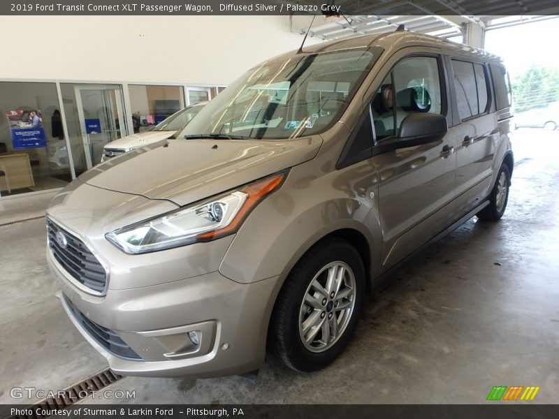 Diffused Silver / Palazzo Grey 2019 Ford Transit Connect XLT Passenger Wagon