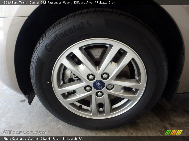 Diffused Silver / Palazzo Grey 2019 Ford Transit Connect XLT Passenger Wagon