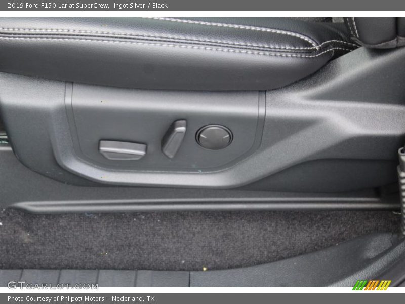 Ingot Silver / Black 2019 Ford F150 Lariat SuperCrew