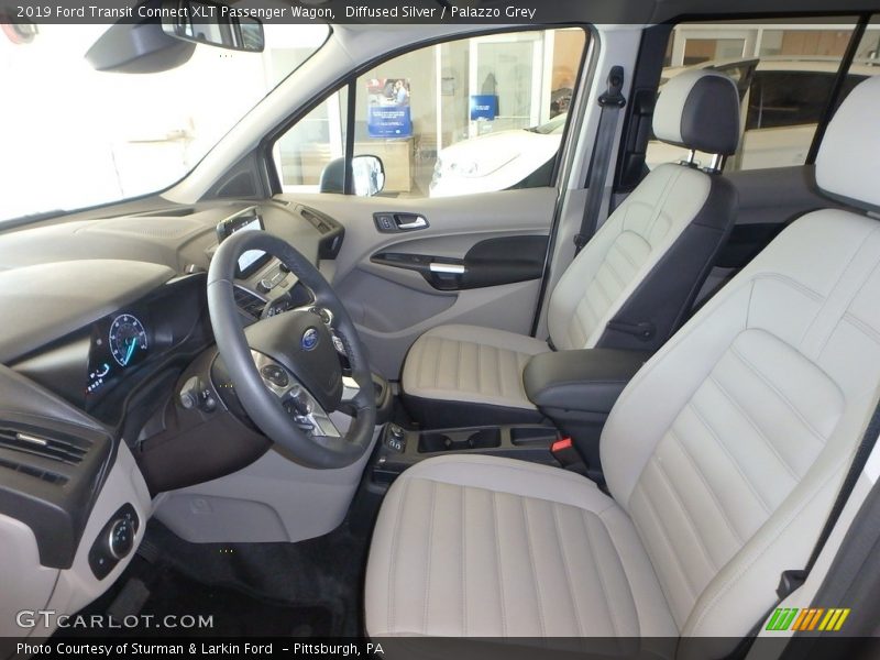 Diffused Silver / Palazzo Grey 2019 Ford Transit Connect XLT Passenger Wagon