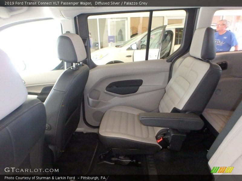 Diffused Silver / Palazzo Grey 2019 Ford Transit Connect XLT Passenger Wagon