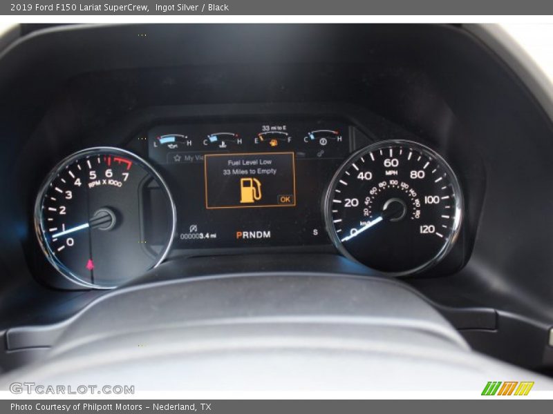 Ingot Silver / Black 2019 Ford F150 Lariat SuperCrew