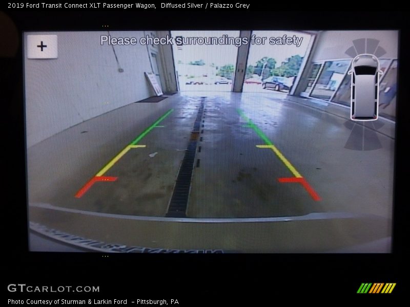 Diffused Silver / Palazzo Grey 2019 Ford Transit Connect XLT Passenger Wagon