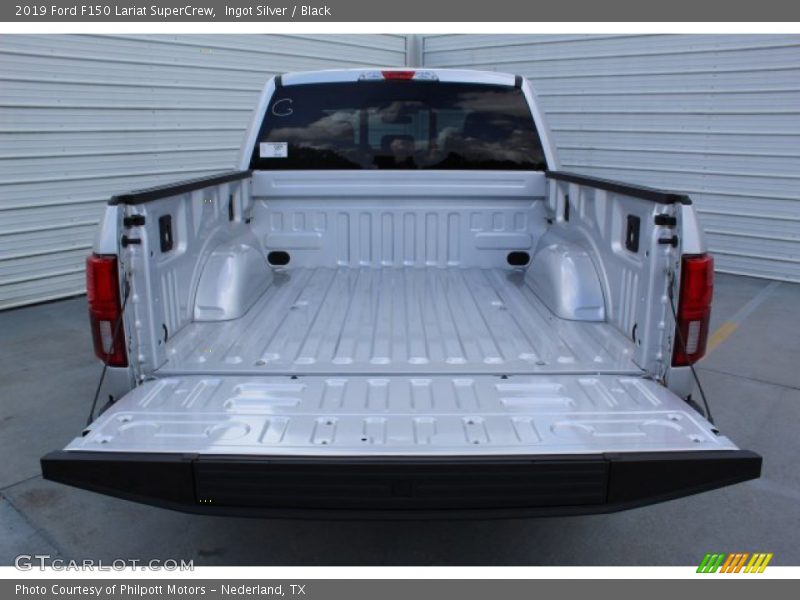 Ingot Silver / Black 2019 Ford F150 Lariat SuperCrew