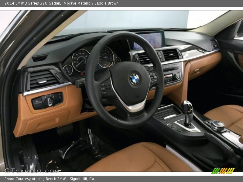 Mojave Metallic / Saddle Brown 2014 BMW 3 Series 328i Sedan