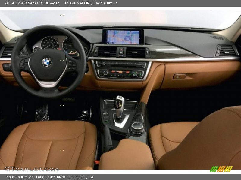 Mojave Metallic / Saddle Brown 2014 BMW 3 Series 328i Sedan