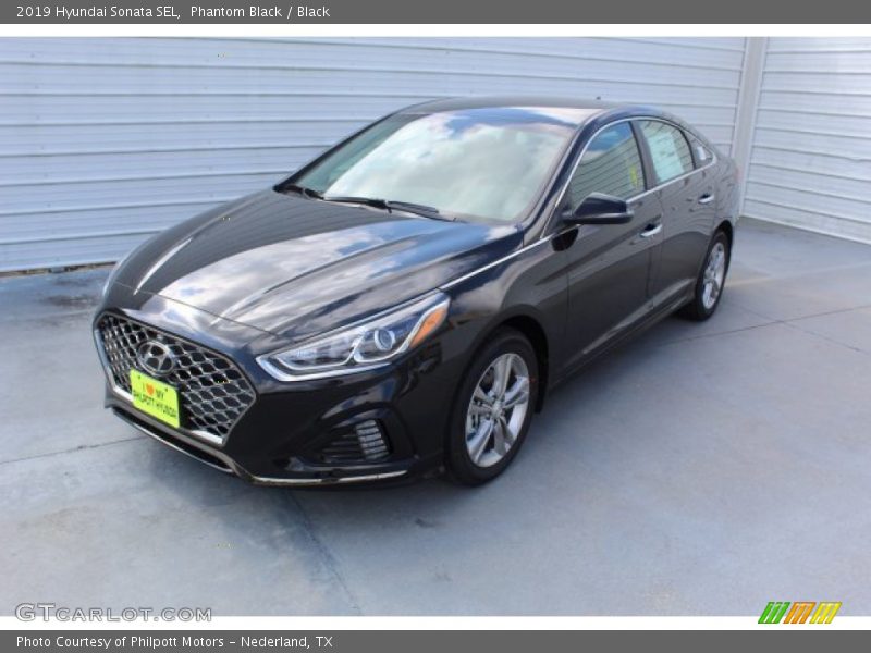 Phantom Black / Black 2019 Hyundai Sonata SEL