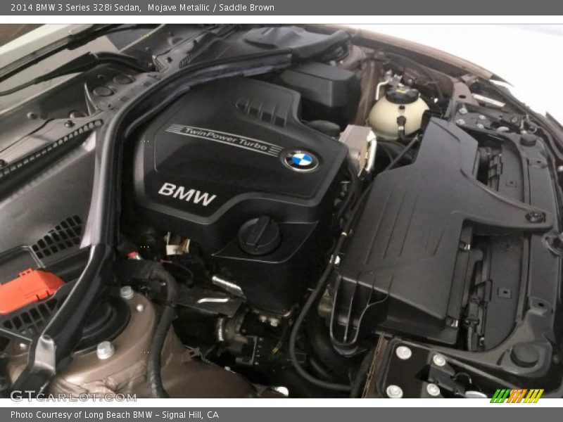 Mojave Metallic / Saddle Brown 2014 BMW 3 Series 328i Sedan