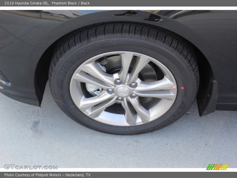 Phantom Black / Black 2019 Hyundai Sonata SEL