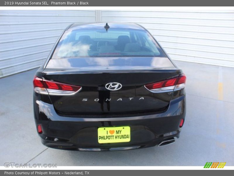Phantom Black / Black 2019 Hyundai Sonata SEL