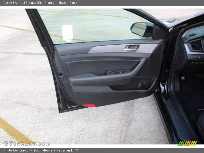 Phantom Black / Black 2019 Hyundai Sonata SEL