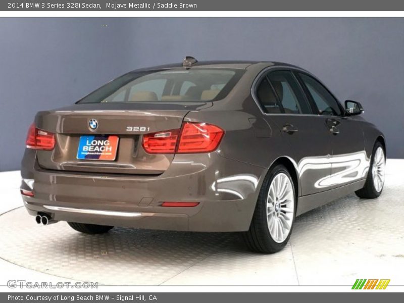 Mojave Metallic / Saddle Brown 2014 BMW 3 Series 328i Sedan