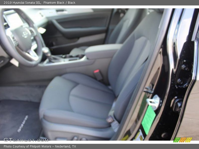 Phantom Black / Black 2019 Hyundai Sonata SEL