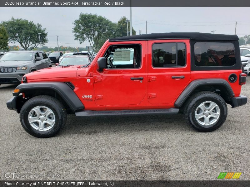  2020 Wrangler Unlimited Sport 4x4 Firecracker Red