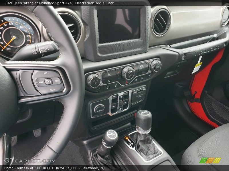 Controls of 2020 Wrangler Unlimited Sport 4x4