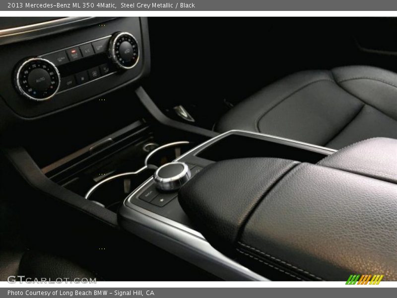 Steel Grey Metallic / Black 2013 Mercedes-Benz ML 350 4Matic