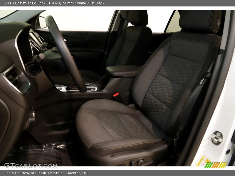Summit White / Jet Black 2018 Chevrolet Equinox LT AWD