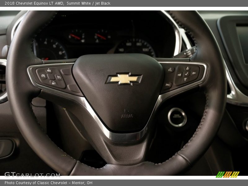 Summit White / Jet Black 2018 Chevrolet Equinox LT AWD