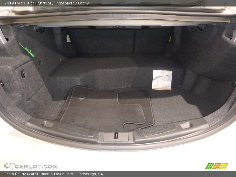 Ingot Silver / Ebony 2019 Ford Fusion Hybrid SE
