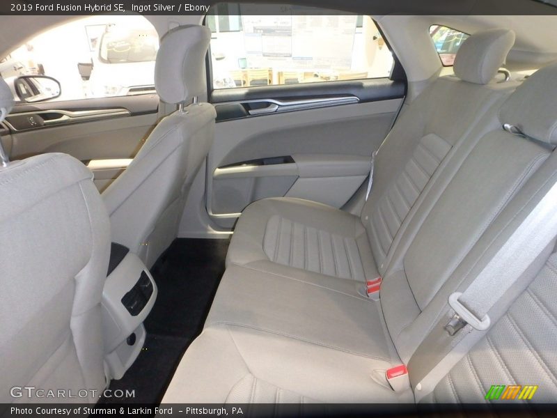 Ingot Silver / Ebony 2019 Ford Fusion Hybrid SE