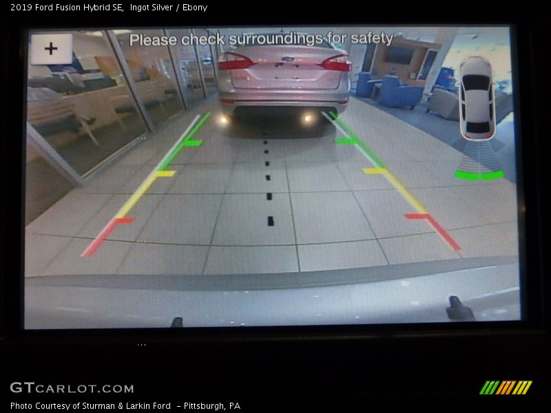 Ingot Silver / Ebony 2019 Ford Fusion Hybrid SE