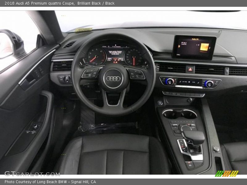 Dashboard of 2018 A5 Premium quattro Coupe