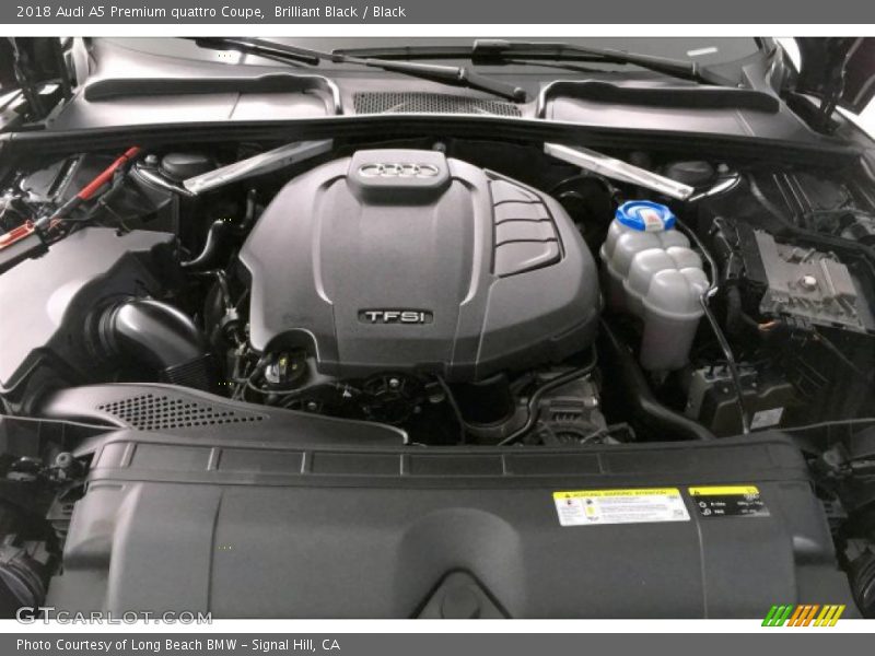  2018 A5 Premium quattro Coupe Engine - 2.0 Liter Turbocharged TFSI DOHC 16-Valve VVT 4 Cylinder