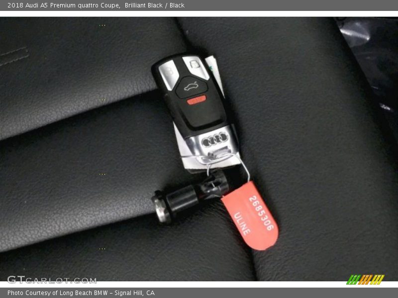 Keys of 2018 A5 Premium quattro Coupe