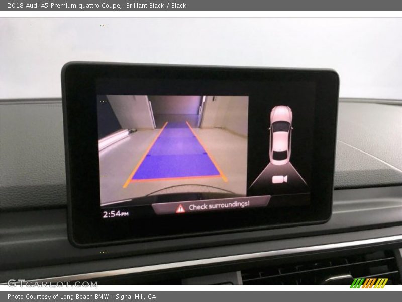 Brilliant Black / Black 2018 Audi A5 Premium quattro Coupe