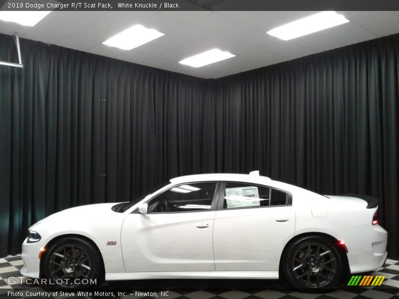 White Knuckle / Black 2019 Dodge Charger R/T Scat Pack