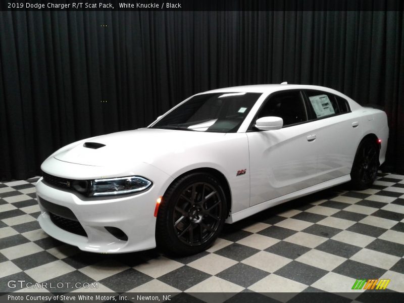 White Knuckle / Black 2019 Dodge Charger R/T Scat Pack