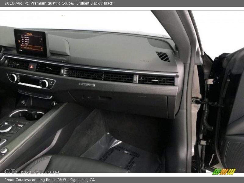 Brilliant Black / Black 2018 Audi A5 Premium quattro Coupe
