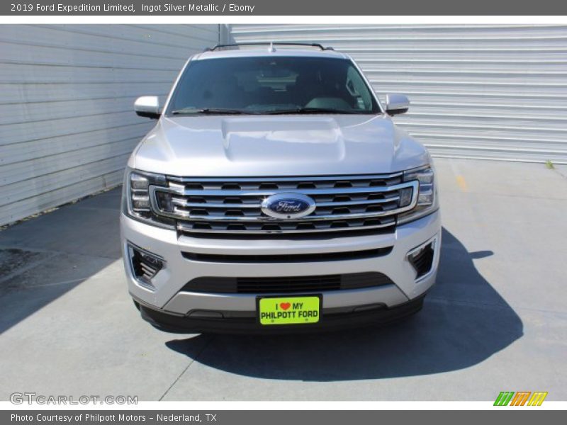 Ingot Silver Metallic / Ebony 2019 Ford Expedition Limited