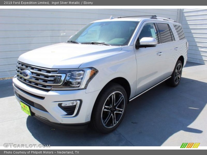 Ingot Silver Metallic / Ebony 2019 Ford Expedition Limited