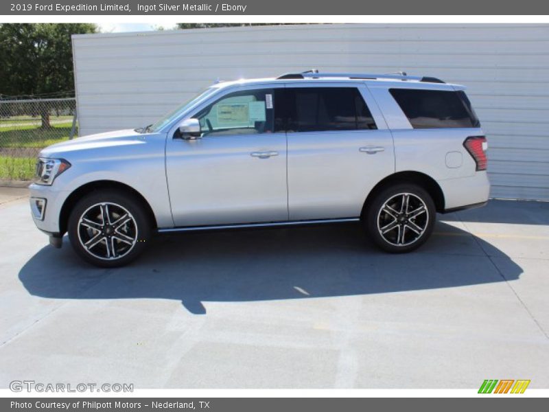 Ingot Silver Metallic / Ebony 2019 Ford Expedition Limited