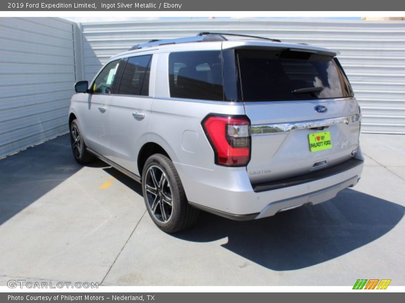 Ingot Silver Metallic / Ebony 2019 Ford Expedition Limited