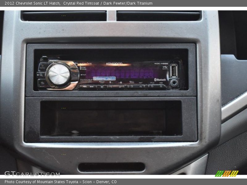 Crystal Red Tintcoat / Dark Pewter/Dark Titanium 2012 Chevrolet Sonic LT Hatch