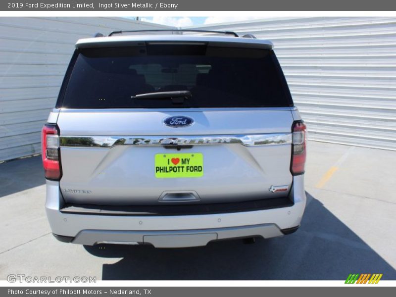 Ingot Silver Metallic / Ebony 2019 Ford Expedition Limited