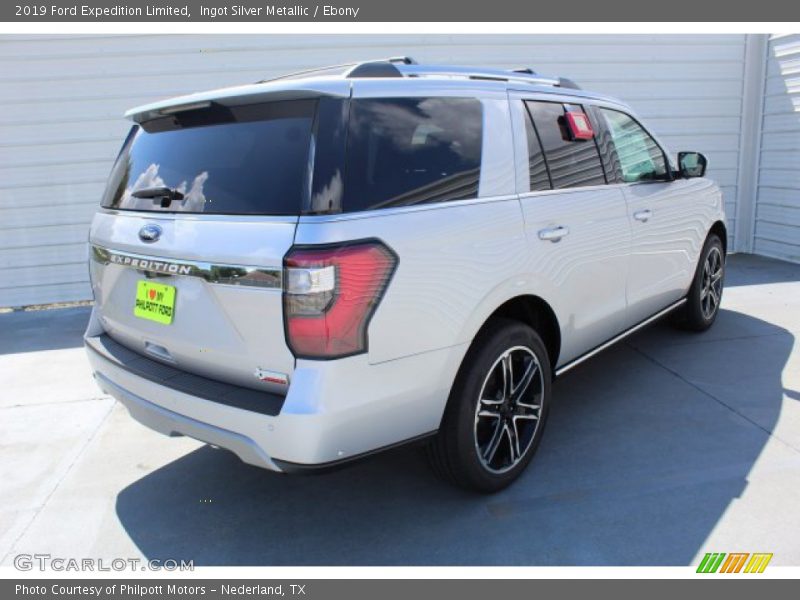 Ingot Silver Metallic / Ebony 2019 Ford Expedition Limited