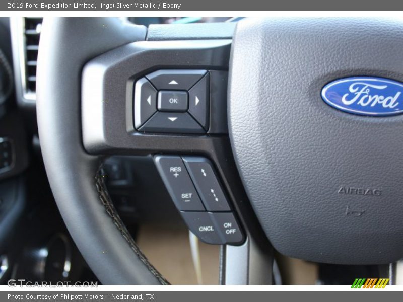 Ingot Silver Metallic / Ebony 2019 Ford Expedition Limited