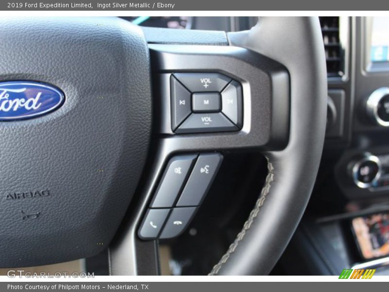 Ingot Silver Metallic / Ebony 2019 Ford Expedition Limited