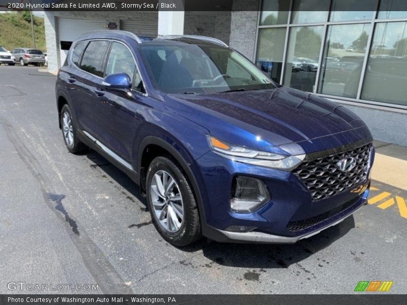 Front 3/4 View of 2020 Santa Fe Limited AWD