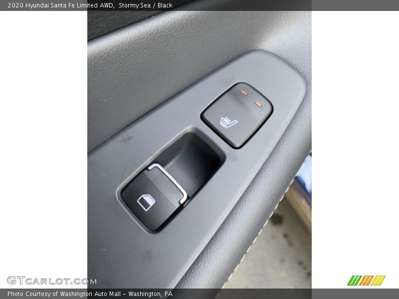 Stormy Sea / Black 2020 Hyundai Santa Fe Limited AWD