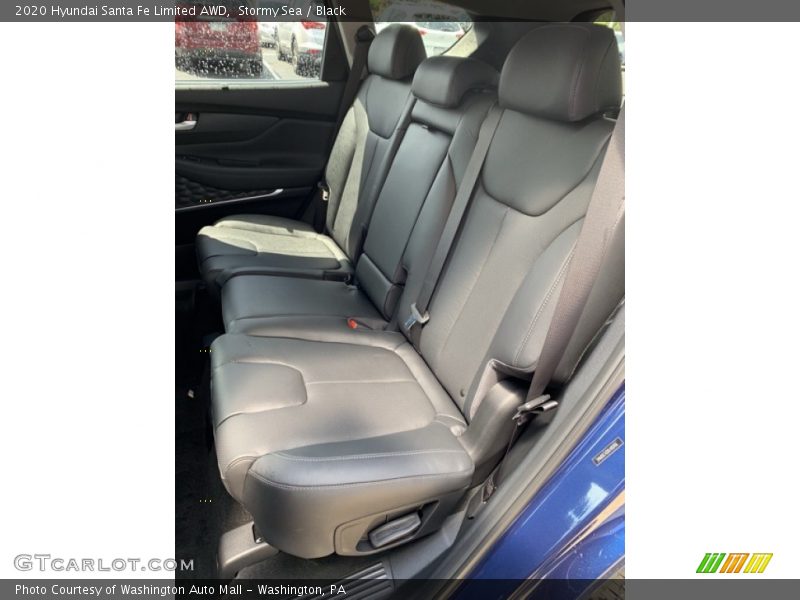 Rear Seat of 2020 Santa Fe Limited AWD