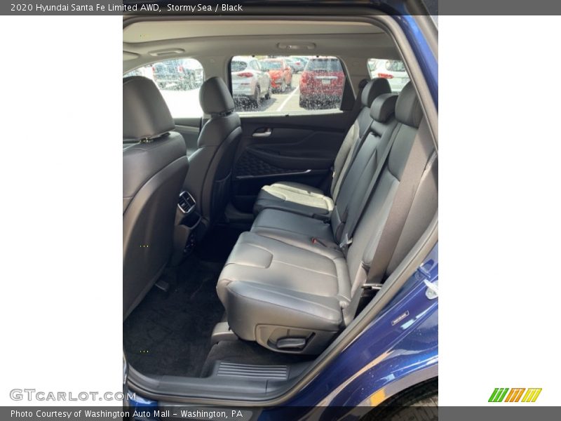 Rear Seat of 2020 Santa Fe Limited AWD