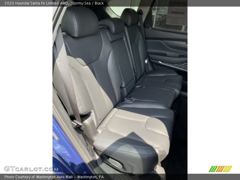 Rear Seat of 2020 Santa Fe Limited AWD