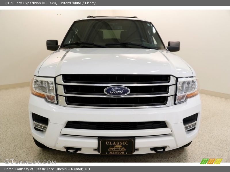 Oxford White / Ebony 2015 Ford Expedition XLT 4x4